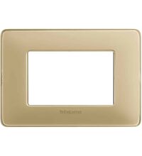 Rama decorativa aparataj modular Bticino, elipsa, 3M, ivoar, Matix, AM4803CAV