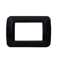 Rama decorativa aparataj modular Comtec, elipsa, 2M, negru, Stil clasic, MF0012-04942