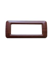 Rama decorativa aparataj modular Comtec, elipsa, 6M, stejar inchis, Stil clasic, MF0012-04975