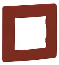 Rama decorativa aparataj unitar Legrand, universala, 1 post, rosu, Niloe, 665021