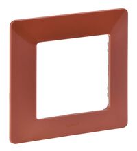 Rama decorativa aparataj unitar Legrand, universala, 1 post, teracota, Valena Life, 754071