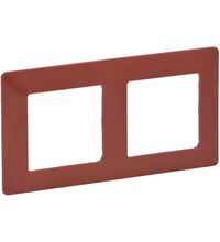 Rama decorativa aparataj unitar Legrand, universala, 2 posturi, teracota, Valena Life, 754072