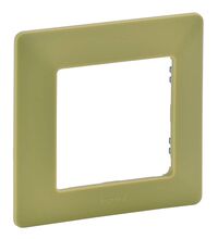 Rama decorativa aparataj unitar Legrand, universala, 1 post, verde lime, Valena Life, 754081