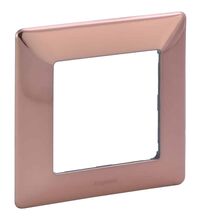 Rama decorativa aparataj unitar Legrand, universala, 1 post, cupru, Valena Life, 754161