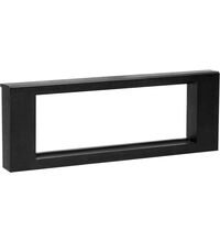 Rama decorativa aparataj modular Orno, rectangulara, 6M, negru, Noen, OR-GM-9010/B/RM
