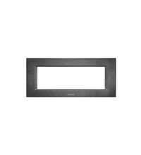 Rama decorativa aparataj modular Panasonic, rectangulara, 7M, gri inchis, Thea Optima, P-TO.R.7M.DG