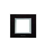 Rama decorativa aparataj modular Panasonic, rectangulara, 2M, wenge, Thea Ultima, P-TU.R.2M-WV