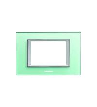 Rama decorativa aparataj modular Panasonic, rectangulara, 3M, verde deschis, Thea Ultima, P-TU.R.3M-GG