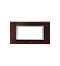 Rama decorativa aparataj modular Panasonic, rectangulara, 4M, nuc, Thea Ultima, P-TU.R.4M-WW