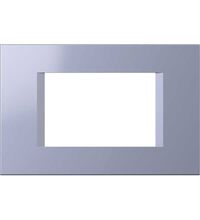 Rama decorativa aparataj modular TEM, rectangulara, 3M, albastru, Line, OL30IB