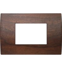 Rama decorativa aparataj modular TEM, rectangulara, 3M, nuc, Pure, OP30WW