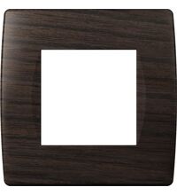 Rama decorativa aparataj modular TEM, elipsa, 2M, wenge, Soft, OS20WE