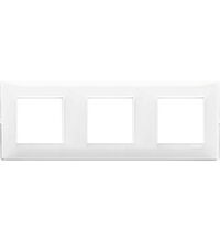 Rama decorativa aparataj modular Vimar, rectangulara, 3X2M, alb, Plana Reflex, 14644.41