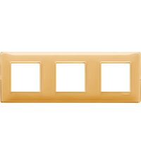 Rama decorativa aparataj modular Vimar, rectangulara, 3X2M, chihlimbar, Plana Reflex, 14644.43
