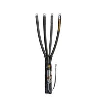 Terminal termocontractibil Ray tech, 4x(25-50)mmp, negru