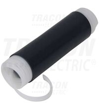 Tub termocontractibil fara adeziv Tracon, 28/10mm, negru, la rece, 400mm, HZS28-400