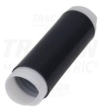 Tub termocontractibil fara adeziv Tracon, 36/17mm, negru, la rece, HZS36-100