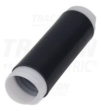 Tub termocontractibil fara adeziv Tracon, 36/17mm, negru, la rece, 200mm, HZS36-200
