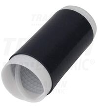 Tub termocontractibil fara adeziv Tracon, 54/27mm, negru, la rece, 400mm, HZS54-400