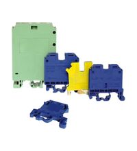 Clema sir fixare pe sina DIN, albastru, 70mmp, Comtec, MF0013-00561