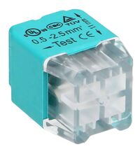 Clema de conectica rapida Orno, 4x2.5mmp, albastru, set 100 buc., OR-SZ-8004/4/100