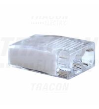 Clema de conectica rapida Tracon, 2x2.5mmp, alb, RVO2,5-2