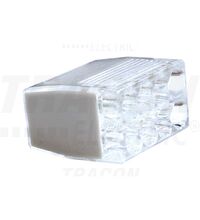 Clema de conectica rapida Tracon, 8x2.5mmp, gri, RVO2,5-8