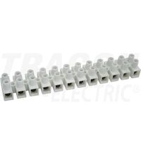 Clema sir de trecere Tracon, 10mmp, alb, S15A-H