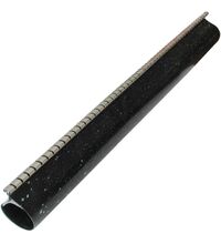 Tub termocontractibil cu fermoar XBS, 50/18mm, negru, cu adeziv