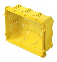 Doza de aparataj modular TEM, incastrata, tencuiala, 14 module, DM72