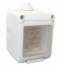 Doza de aparataj modular Comtec, 2M, aplicata, IP55, Stil, MF0012-04878