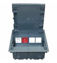 Suport doza de pardoseala Comtec, 50mm, gri, MT 16, MF0015-00490