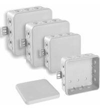 Doza de ramificatie aplicata Omu System, 100x100x40mm, IP40, OP114