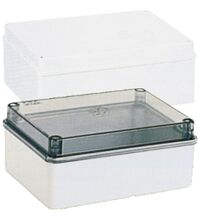 Doza de ramificatie aplicata Elettrocanali, cu capac opac, 100x100x50mm, 410, IP56, 410C4