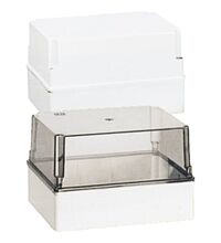 Doza de ramificatie aplicata Elettrocanali, cu capac transparent, 240x190x160mm, IP56, 440C7