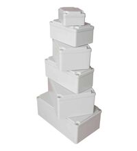Doza de ramificatie aplicata XBS, cu balamale, aluminiu, 65X65X40mm, IP67, ALUBOX-502
