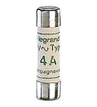 Siguranta fuzibila cilindrica Legrand, 8x32mm, aM, 230/415VAC, 4A, 20kA, 012004