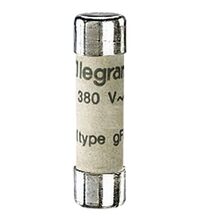 Siguranta fuzibila cilindrica Legrand, 8x32mm, gG, 230/415VAC, 2A, 20kA, 012302
