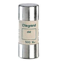 Siguranta fuzibila cilindrica Legrand, 22x58mm, aM, 230/415VAC, 25A, 100kA, 015025