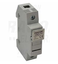 Separator tip sertar Tracon, fara LED, 1P, 32A, 10x38mm, 690VAC, HBA-1P-32