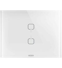 Clapeta pentru intrerupator modular TOUCH Gewiss, alb, 3M, 2 simboluri, Chorus