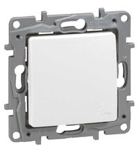 Mecanism intrerupator cap scara Legrand, incastrat, alb, IP44, Niloe, 664721
