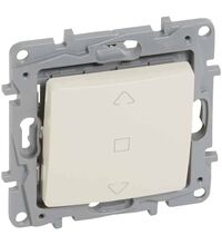Mecanism intrerupator pentru jaluzele Legrand, incastrat, ivoar, Niloe, 664811