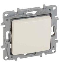 Mecanism intrerupator cap scara Legrand, incastrat, ivoar, IP44, Niloe, 664821