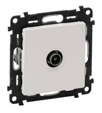 Mecanism priza TV Legrand, de capat, incastrat, alb, Valena Life, 753160