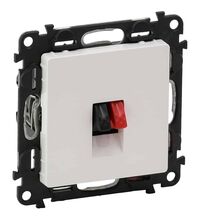 Mecanism priza audio Legrand, incastrat, alb, Valena Life, 753172