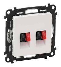 Mecanism priza audio Legrand, incastrat, alb, Valena Life, 753178