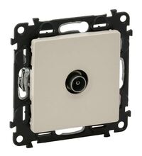 Mecanism priza TV Legrand, de trecere, incastrat, ivoar, Valena Life, 753261