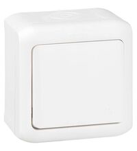 Intrerupator cap scara Legrand, aplicat, alb, IP44, Forix, 782363