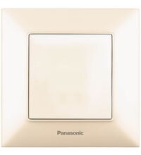 Intrerupator Panasonic, incastrat, bej, Arkedia Slim, P-SA.1.BG